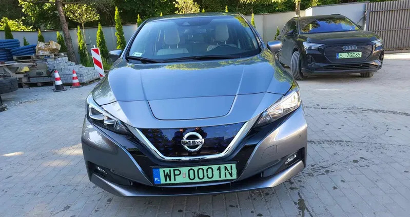 nissan łódź Nissan Leaf cena 92000 przebieg: 46194, rok produkcji 2019 z Łódź